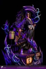 H30CM Demon Slayer Kokushibo Statue Figure Model Collectible Boxed Toy Xmas Gift picture