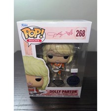 VAULTED SPECIAL EDITION DIAMOND GLITTER Dolly Parton Funko Pop Rock #268 Country picture