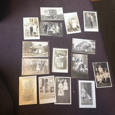 15 Antique Real Photo Postcards RPPC Put-in-Bay Ohio Boy Scout Families 1900s picture