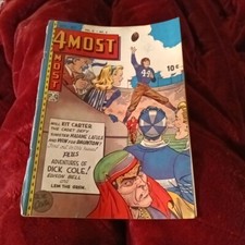 4MOST COMICS VOL 6 # 4 PCG 1947 JOE CERTA COVER DICK COLE GOLDEN AGE FOOTBALL picture