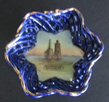 Early 20th Century Souvenir Dish Whaleback Light House Portsmouth New Hampshire picture
