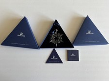 SWAROVSKI 2007 LARGE  SNOWFLAKE ORNAMENT MIB COA picture