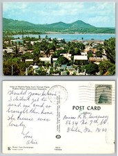 Puerto Plata Dominican Republic View from Market Place Postcard 1970s picture
