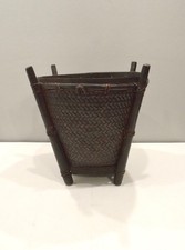 Basket Philippines Ifugao Kayaband Potato Woven Carrie Rattan Basket picture