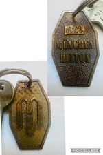München Hilton Munich, Germany Deutschland Brass Hotel Room Key #421 Fob picture