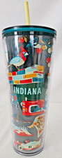 Starbucks Discovery Series INDIANA - Venti 24oz Cold Cup Tumbler picture