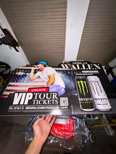 Morgan wallen/ monster cardboard ad with pole with removable pole included  picture