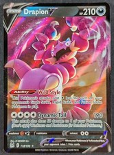 Drapion V 2022 Lost Origin Full Art Ultra Rare Holo Pokemon Card 118/196 (NM) picture