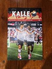 Programme Kalle DFB Germany v Curacao 14/06/26 Houston FIFA World Cup 2026 picture