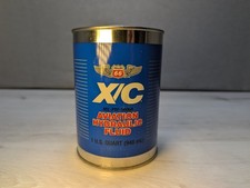 MIL-PRF-5606J PHILLIPS 66 X/C AVIATION HYDRAULIC FLUID OIL 1 QUART picture