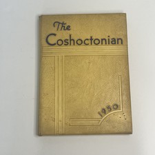 1950 coshocton county ohio schools 7-12 grade the coshoctonian vintage as is picture