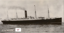 RMS CARPATHIA (TITANIC RESCUE SHIP) REPRINT FROM OLD POST CARD picture