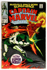 Captain Marvel #2 1968 picture