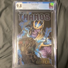 Marvel Comics Thanos Annual #1 Chad Hardin Variant CGC 9.8 2024 picture