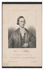 Philadelphia Rev. J. F. Berg Standard Postcard COPY RPPC picture