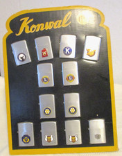 Vintage Konwal Windproof Flip Top Lighter Store Display picture