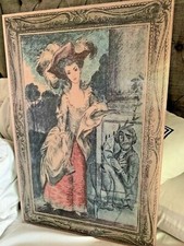 First Concept Art Pitch for Haunted Mansion Changing Portraits Disneyland 50th picture