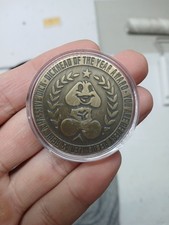 The *ORIGINAL Dickhead of the Year Award Challenge Coin Real Metal  2020 Covid picture