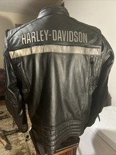 Harley-Davidson Evolution Waterproof Leather Jacket XL 98068-14VM Armor Liner picture