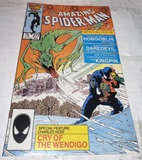 Vintage 1986 Marvel Amazing Spider-Man #277 Comic Cry of The Wendigo Daredevil picture