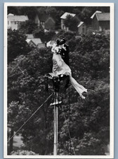 Flagpole Wedding in 1946 Coshocton Ohio by Allan Grant Fotofolio Postcard picture