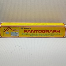 Vintage Chadwick Pantograph In Original Box 1980 Adjustable to 6 Sizes picture