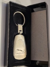 Vintage Jaguar Keychain Automobile Rare Metal New in gift box READ description  picture