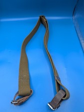 Mosin Nagant Rifle Carry Sling Rare Khaki Canvas Leather Original Soviet USSR picture