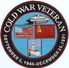 Cold War Veteran - Sept 2, 1946 - Dec 26, 1997 4inch FE c6726 picture