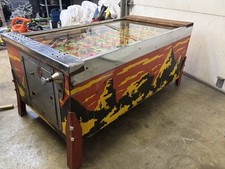 Vintage Bally Bonanza Bingo Pinball Coffee Table – LED Lighted picture