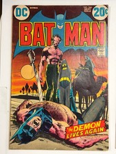 Batman #244 (1972) Classic Neal Adams cover, Battle of Batman vs. Ra's al Ghu... picture
