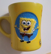 Official Universal Studios Sponge Bob Square Pants 3D Ceramic Coffee Mug picture