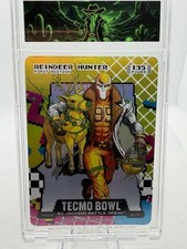 2026 Tecmo Bowl Reindeer Hunter RD215 Myles Garret 80 Rad Glow picture