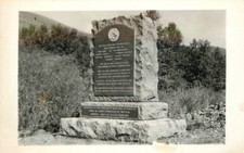 Alder Gulch Montana 1940s Fairweather Mining Monument RPPC real photo 2611 picture