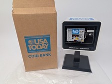 Vintage USA Today Newspaper Vending Machine Coin Bank Piggy Bank New Old Stock picture