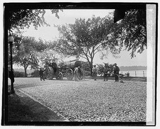 Photo:Barrett G Fire Engine Water Tank 1920 Park Riverfront Scene picture