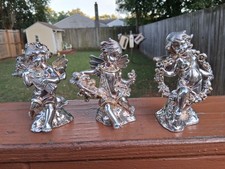 RARE VTG JUVENTO LOPEZ REYES  MEXICAN 925 STERLING SILVER ELECTROFORM CHERUBS picture