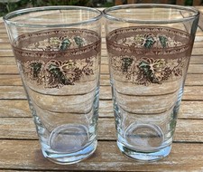 RARE Set of 2 Johnson Brothers Friendly Village 17 Oz New Shape Iced Tea EXC picture
