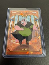 2026 Topps Chrome Disney Sapphire #BB-2 Maurice Orange /25 Beauty & Beast 35th picture