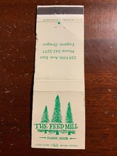The Feed Mill Eugene Oregon OR Vintage Matchcover picture