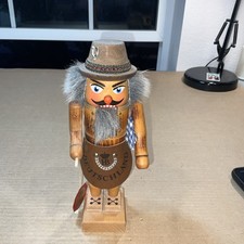 Vintage Handarbeit Nutcracker. Missing Beer Stein picture